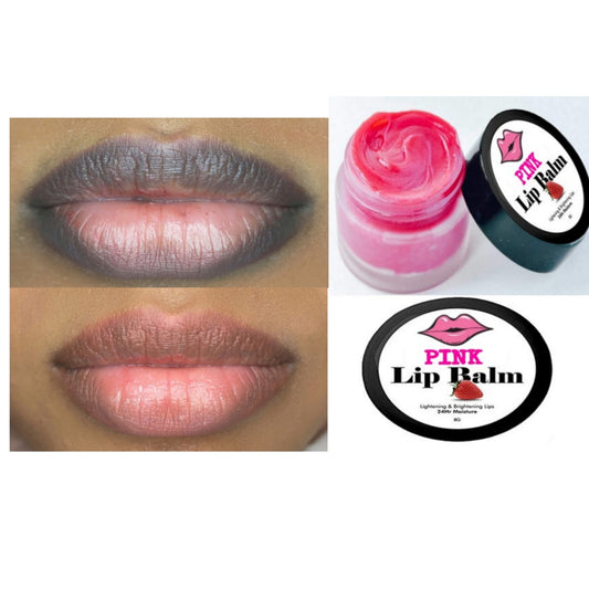 Pink Lips, Lips Lightening Balm, Smoker Lips Balm, Chapped lips, Lips discoloration