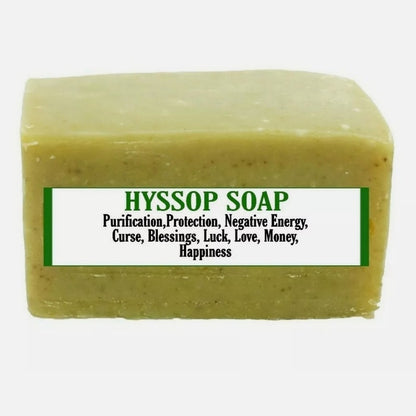 Hyssop Purification Soap, Protection, Love, Negative Energy, Luck